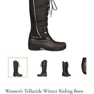 Women's Winter Riding Boot - Black